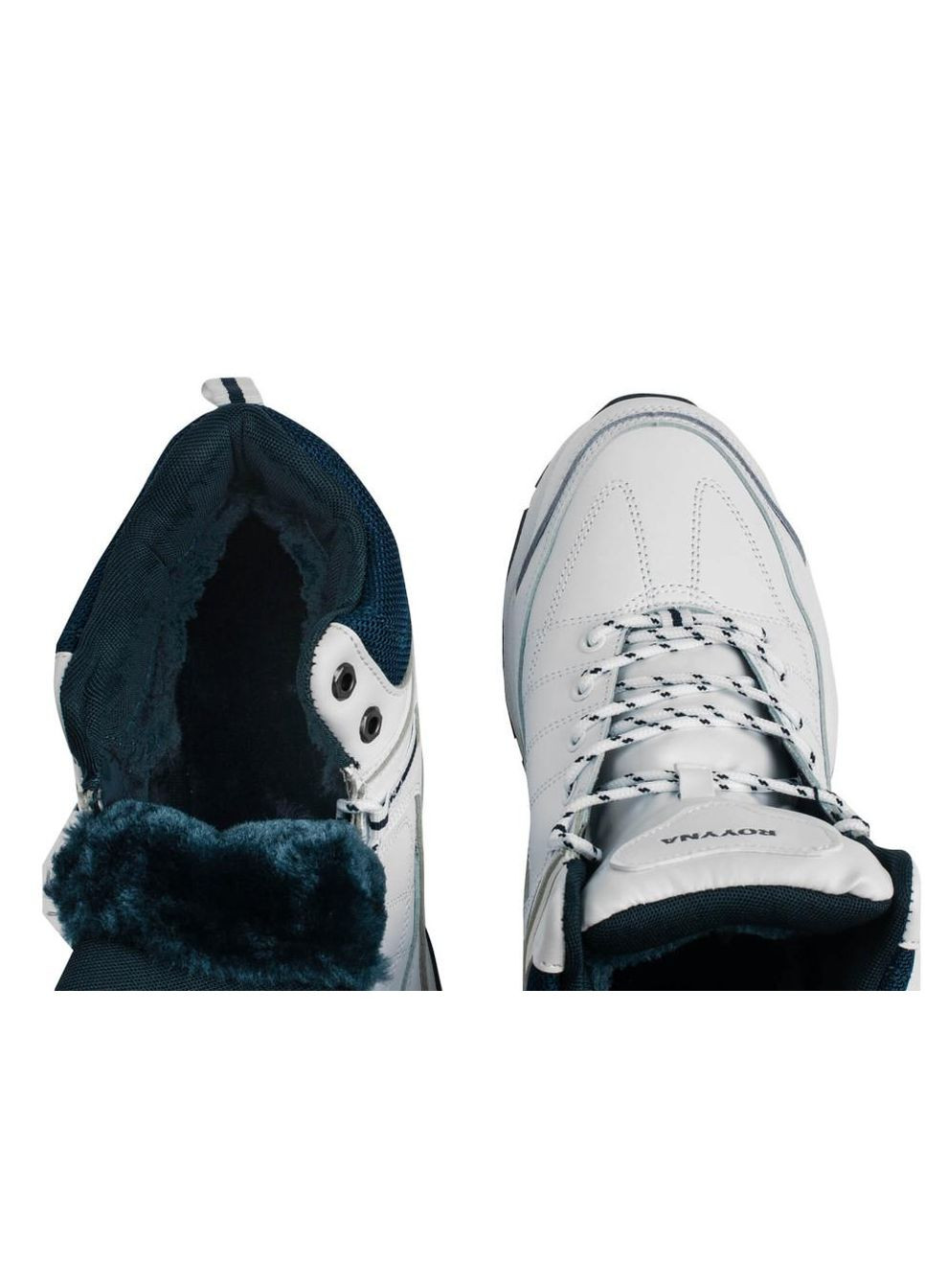 Белые зимние кроссовки 7244001 46 цвет белый Royyna