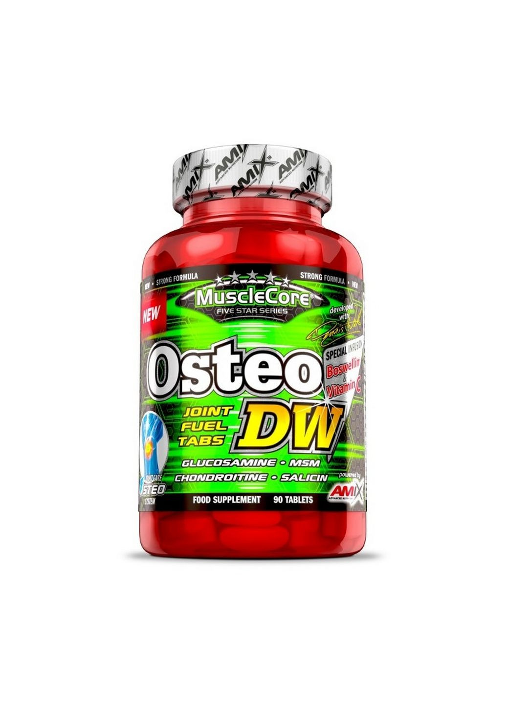 Препарат для суглобів та зв'язок Nutrition MuscleCore Osteo DW, 90 таблеток Amix Nutrition (293478697)