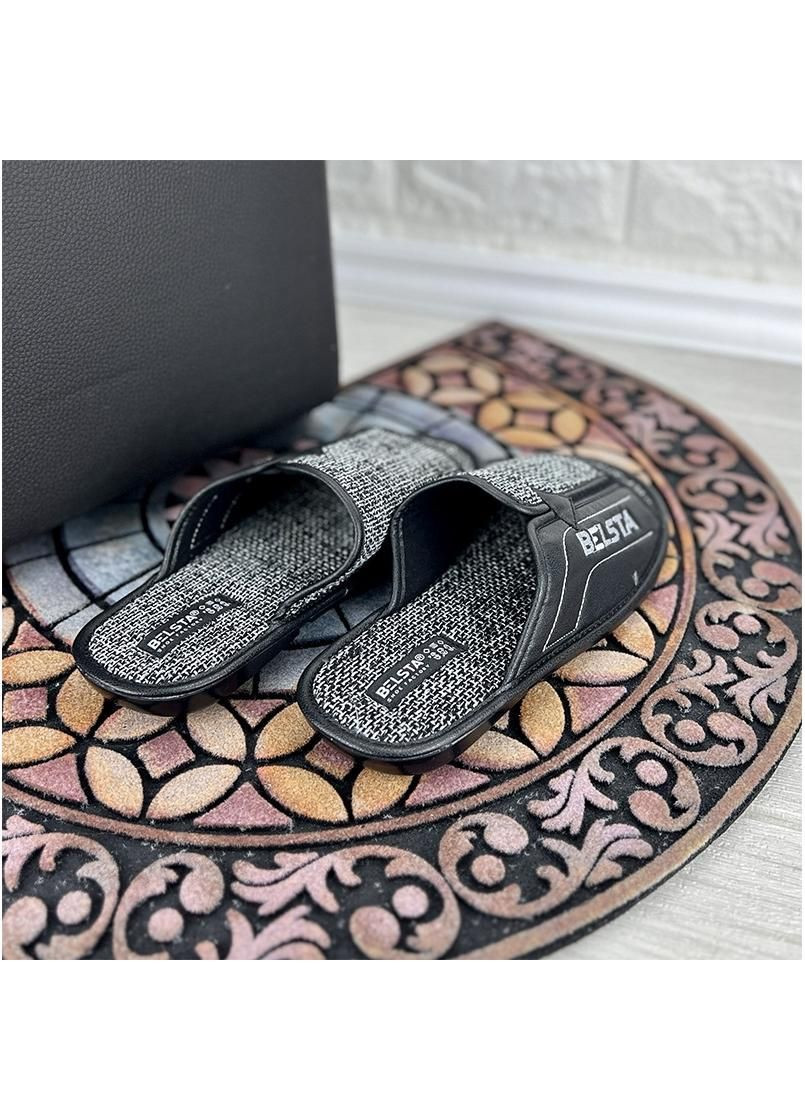 Чоловічі кімнатні тапочки Белста VS-00514 Чорні No Brand (265536536)