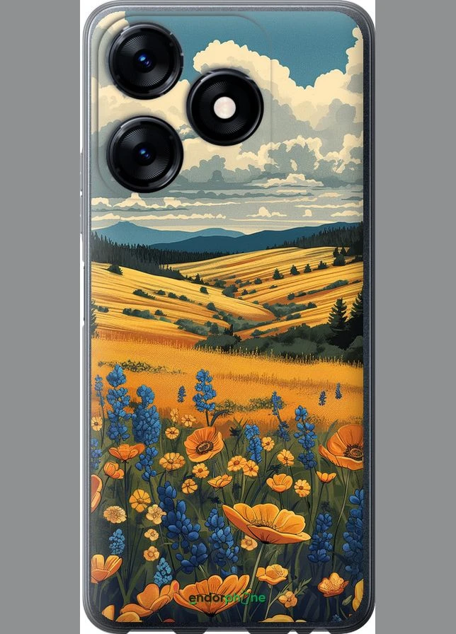 Чохол на Tecno Spark 10 Українське поле "6082u-3023-70447" Endorphone (377033396)