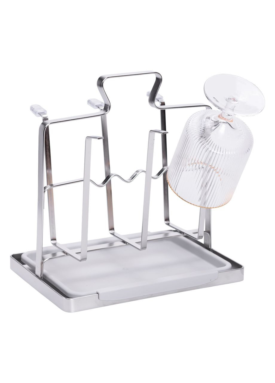 Сушилка-органайзер для посуды на кухню из стали HP-46-14 Yiwu (370706776)