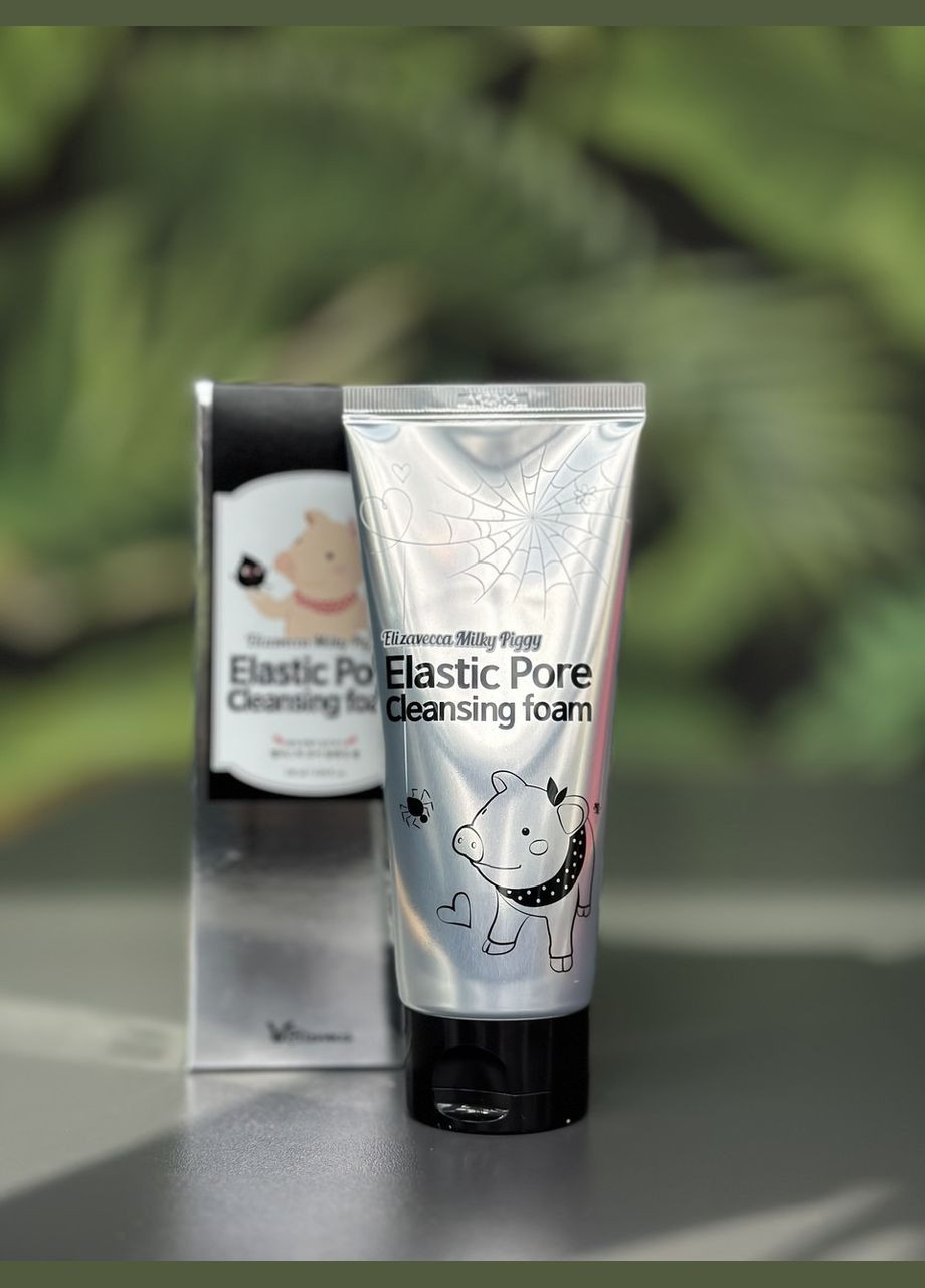 Пінка для вмивання та очищення пір Milky Piggy Elastic Pore Cleansing Foam, 120 мл Elizavecca (311666132)