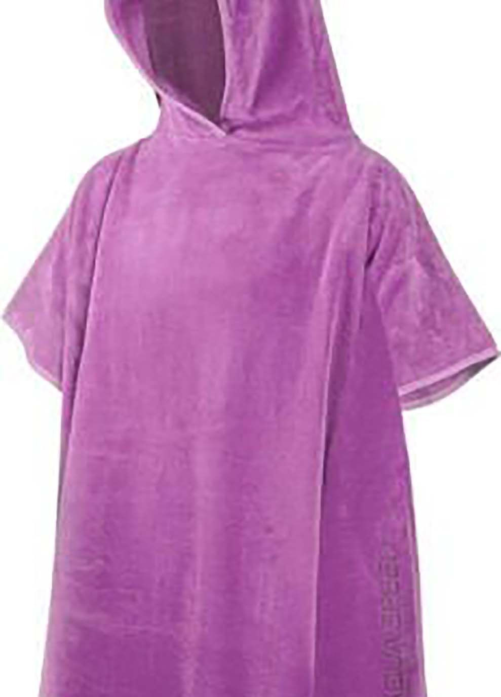 Рушник пончо KID'S PONCHO 7337 фіолетовий Діт 80x140см Aqua Speed фіолетовий