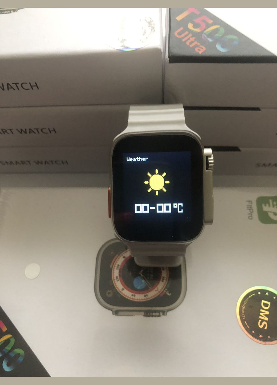 Смарт часы т500 Ultra smart watch цвет: No Brand (313859883)