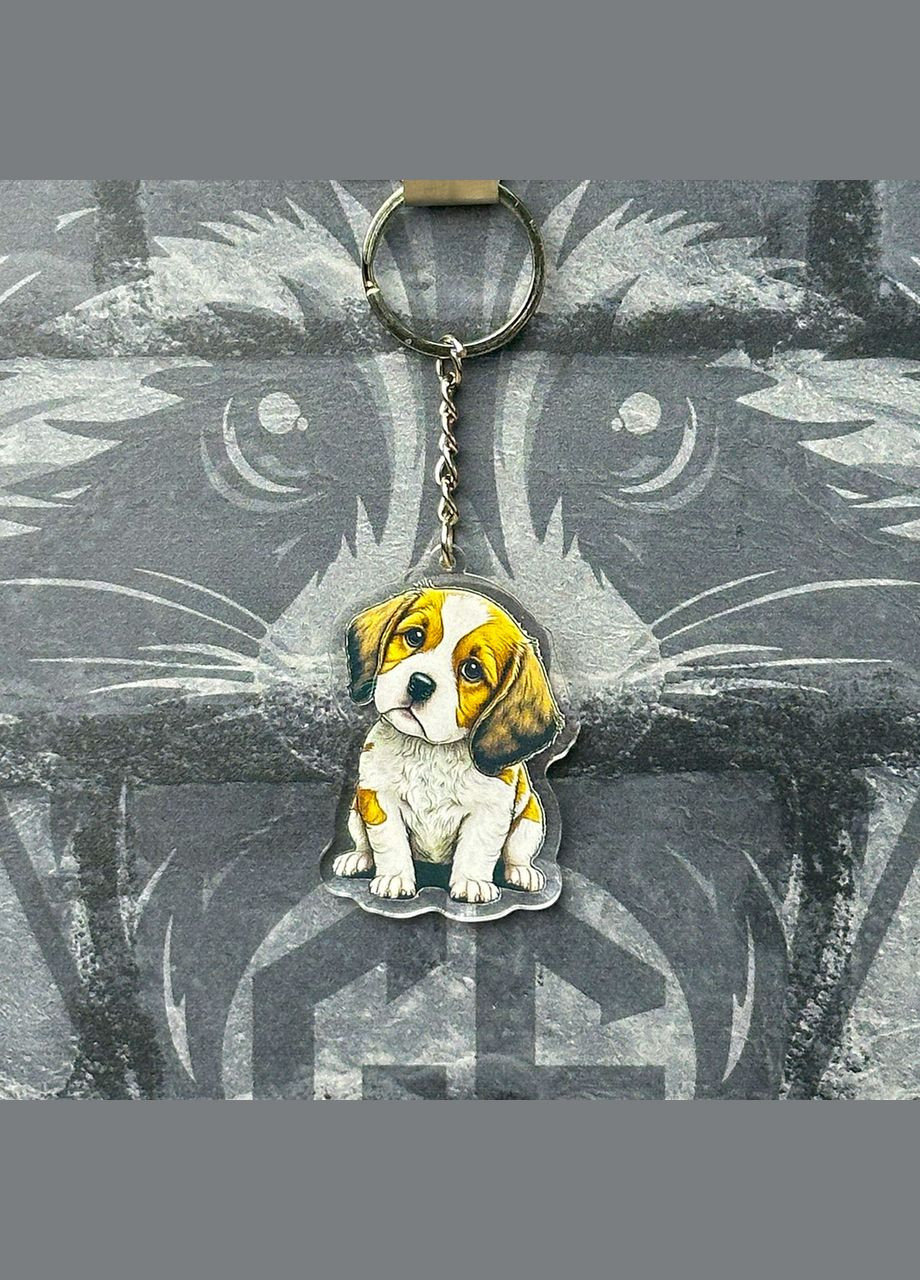 Брелок з Акрилу Бігль No Brand (339619678)