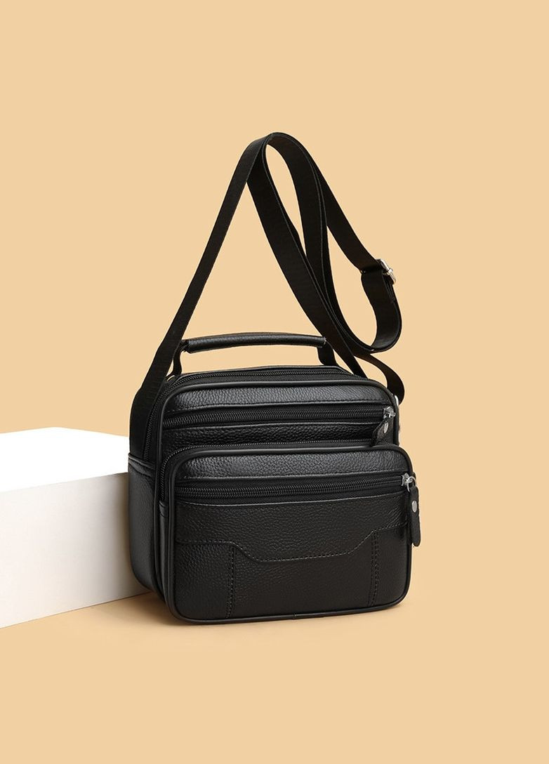 Мужская кожаная сумка-барсетка с ручкой с ремнем через черное плечо BX-10041 Bexhill (330795379)