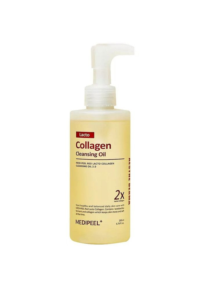 Гидрофильное масло Red Lacto Collagen Cleansing Oil 2.0 200 мл (8809941821734) Medi-Peel (349754476)