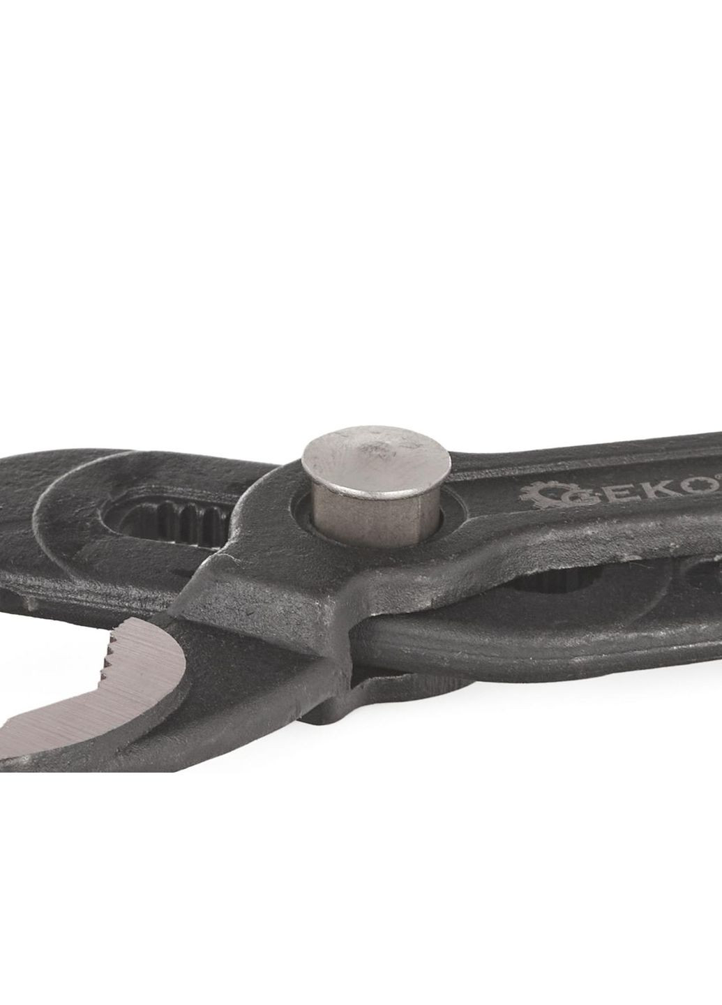 Кліщі трубні " " переставні з кнопкою-фіксатором 250 мм Geko (313400033)