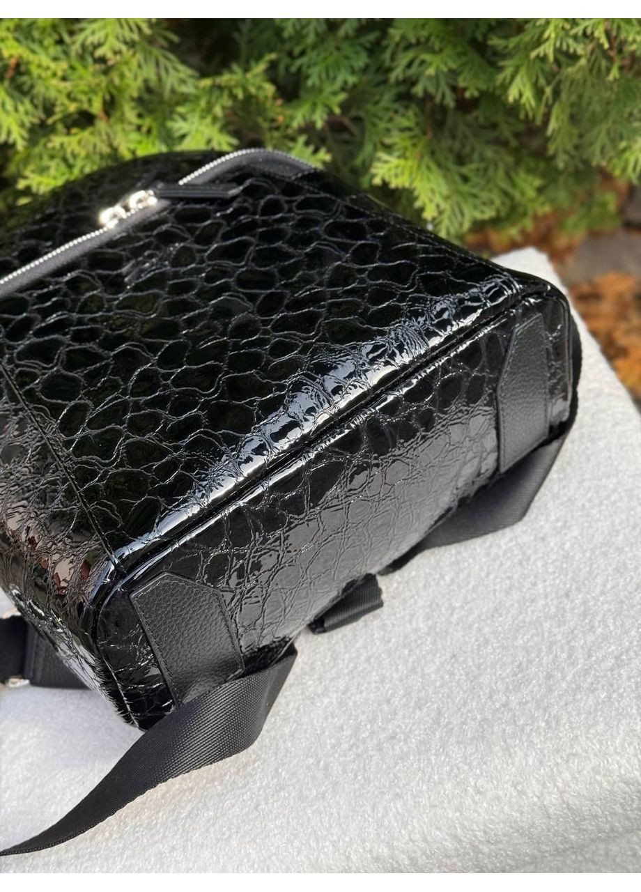 Рюкзак жіночий натуральна шкіра лак, елегантний дизайн (6008-685) Karya (366907470)