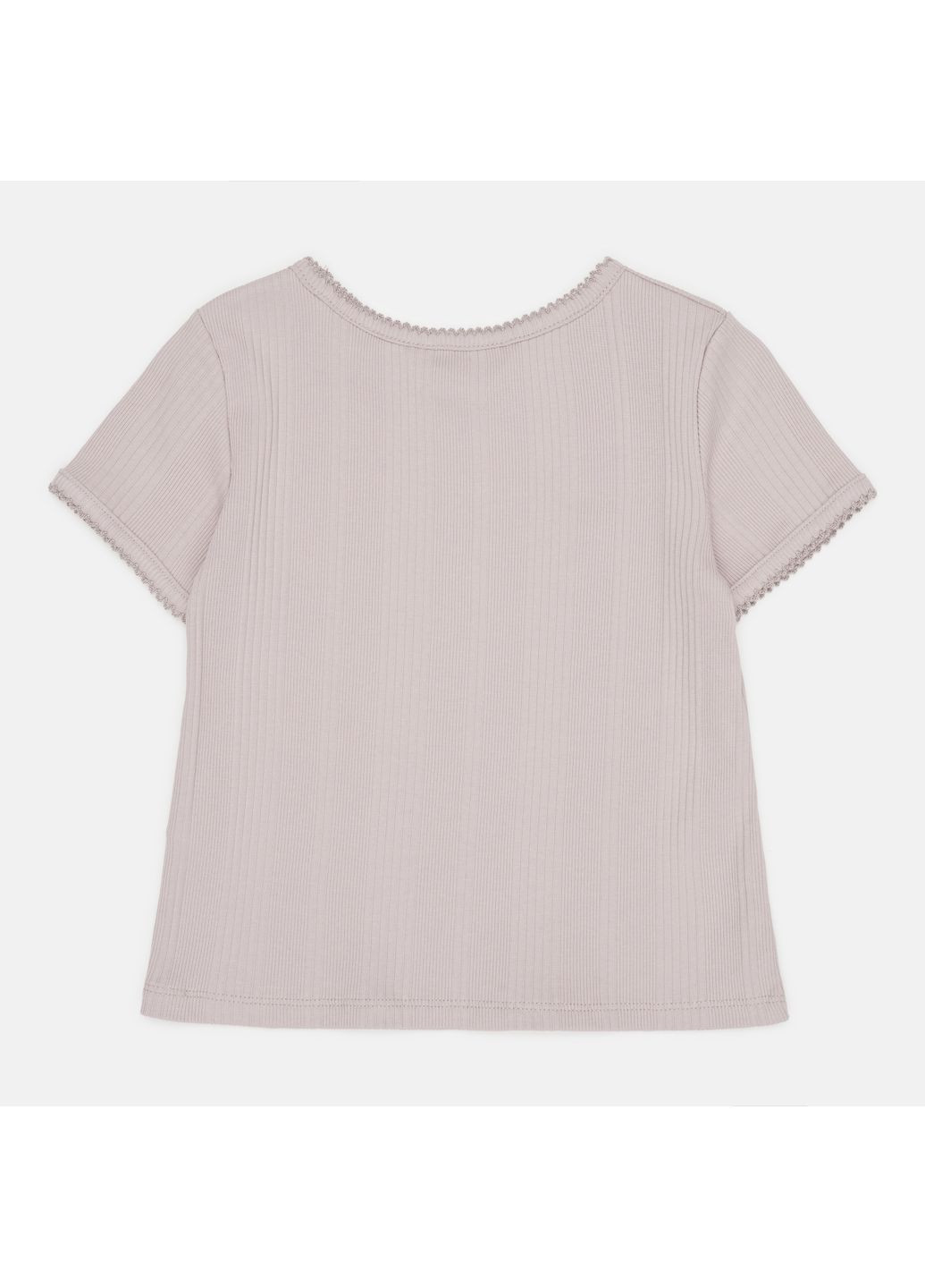 Розовая демисезонная футболка из хлопка H&M