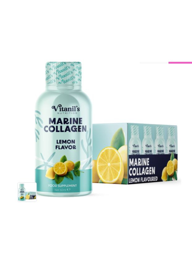 Питьевая диетическая добавка Морской Коллаген Vitanil's, 12 шт.х60 мл Livesta (315761913)