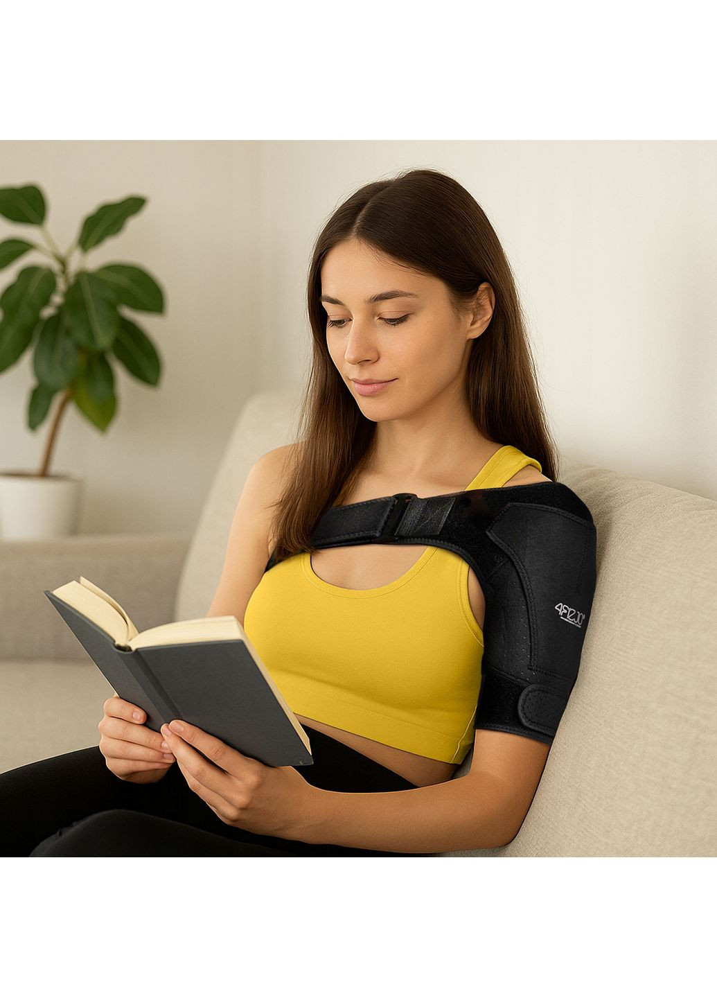 Фіксатор (бандаж) плечового суглоба 1 шт універсальний () 4FIZJO P-5907739317520 (275096446)