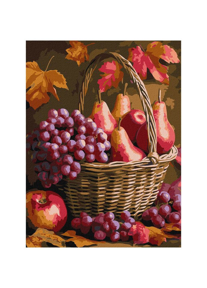 Картина за номерами "Осінні фрукти" KHO5725, 30x40 см Ідейка (366343762)