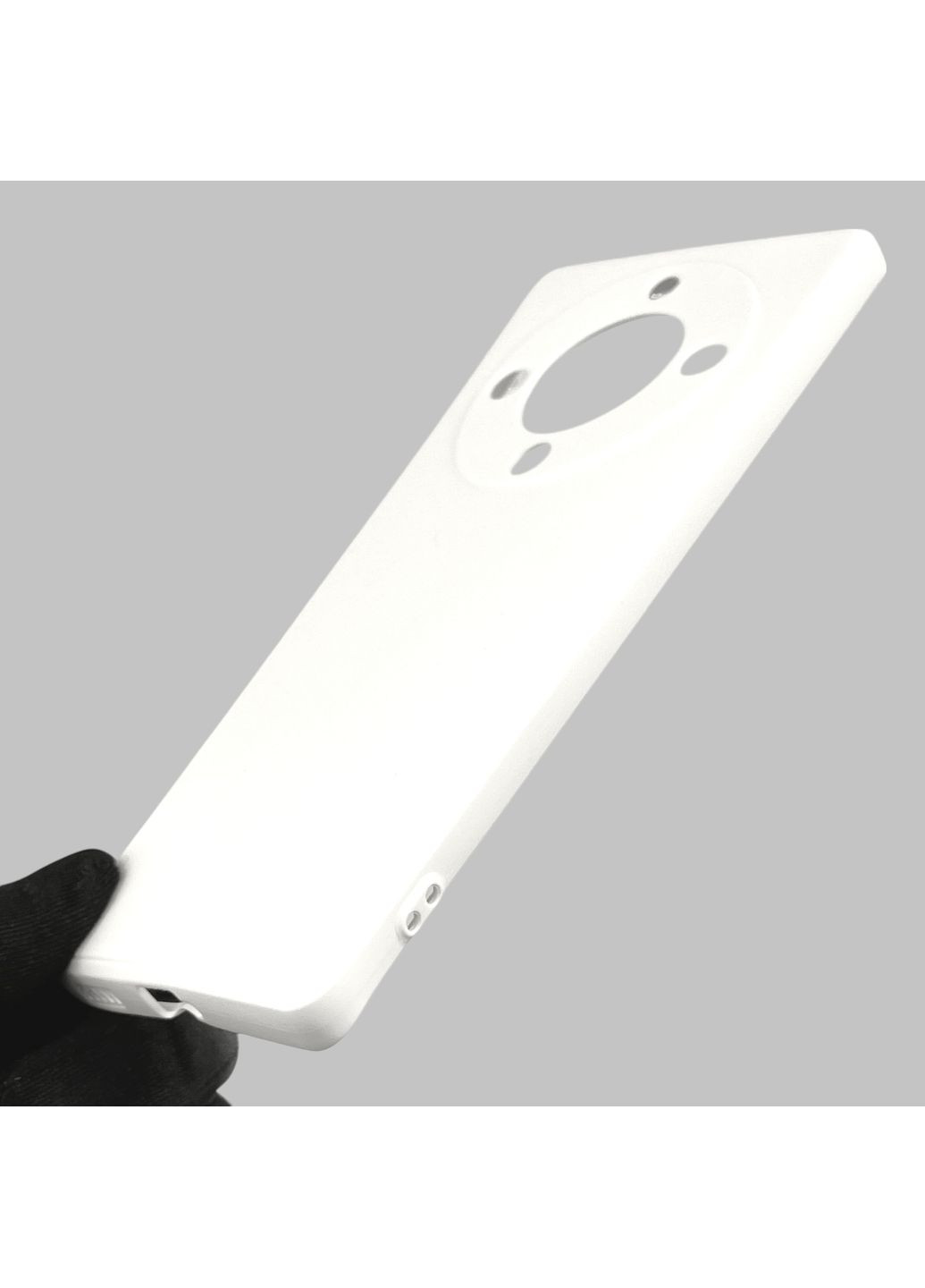 Чехол для Honor Magic 5 Lite 5G с квадратными гранями с защитой камеры на хонор меджик 5 лайт белый Huawei (366019691)