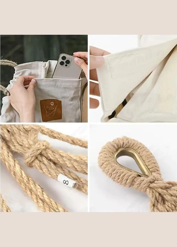 Гамак NH22DC003 підвісне 205х145cm Sand Naturehike (316438057)