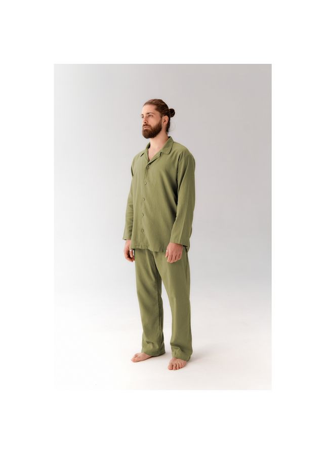 Пижама мужская Home - Porta оливковый XL Lotus (285165351)