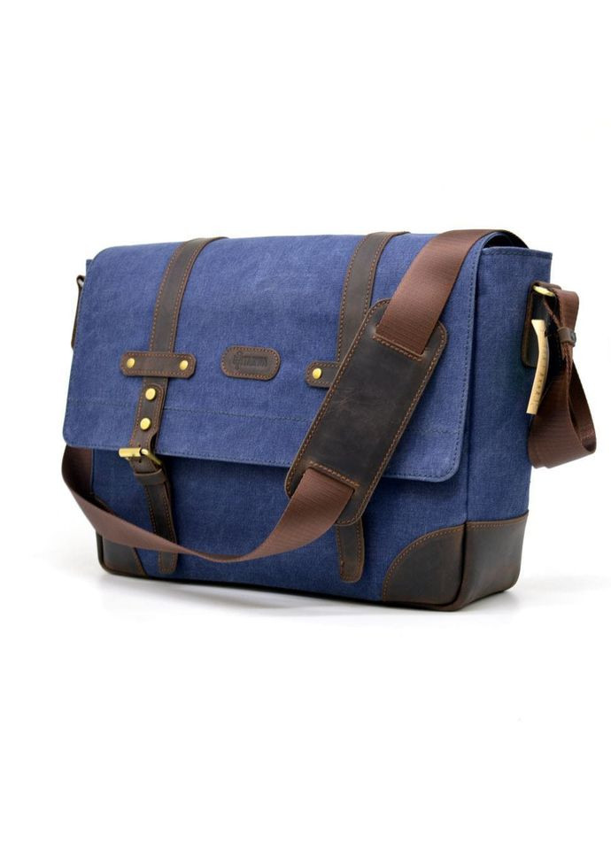 Сумка чоловіча через плече канвас + шкіра RK-3090-4lx TARWA (329151467)