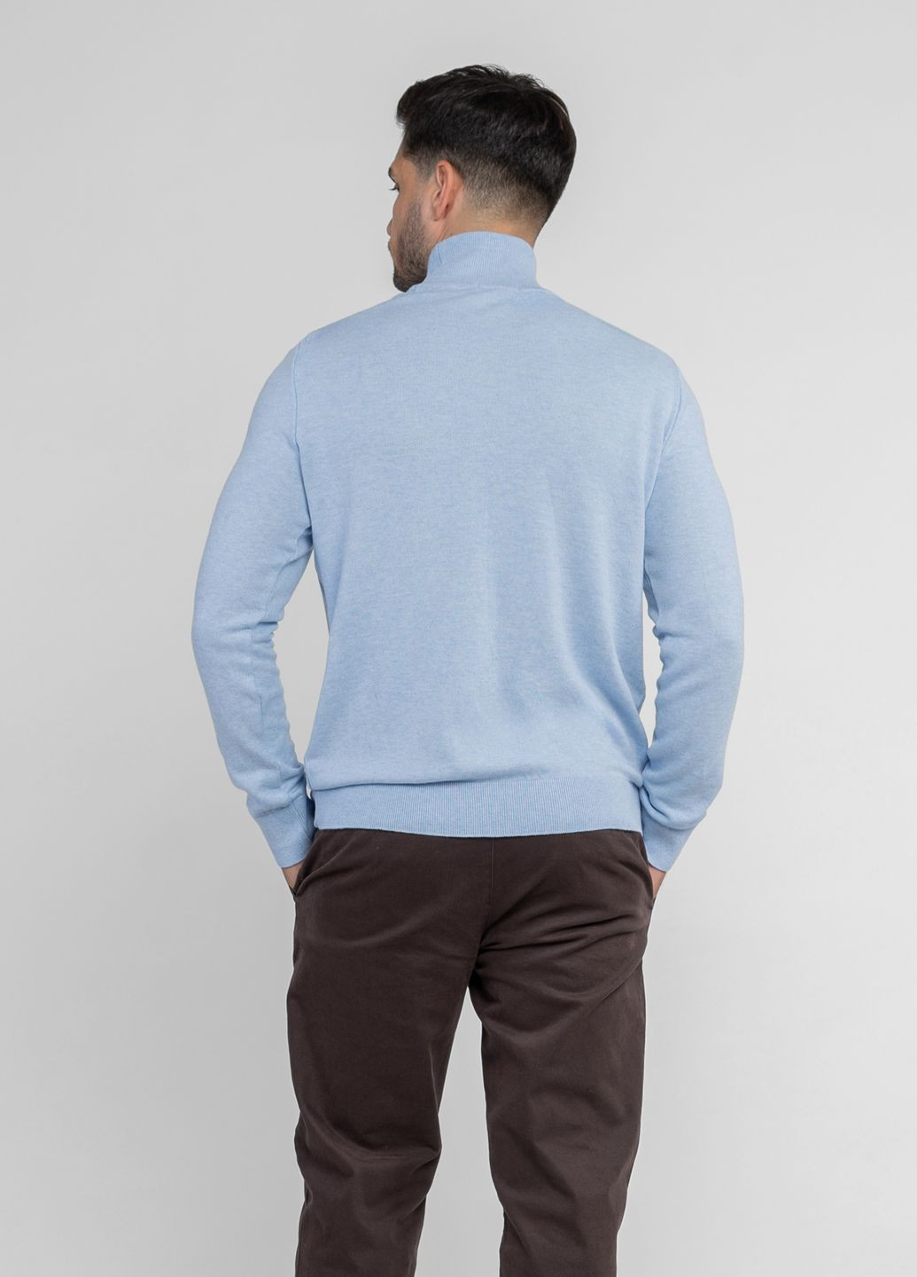 Водолазка мужская голубая Arber T-neck AKS-M-04 (362744349)