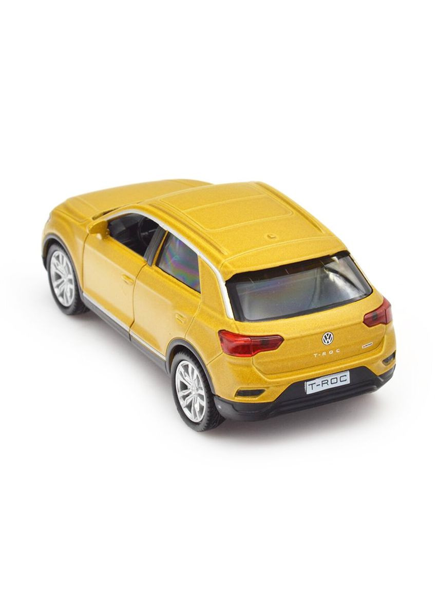 Автомодель Volkswagen T-Roc 2017 250345U Золотой TechnoDrive (316026221)