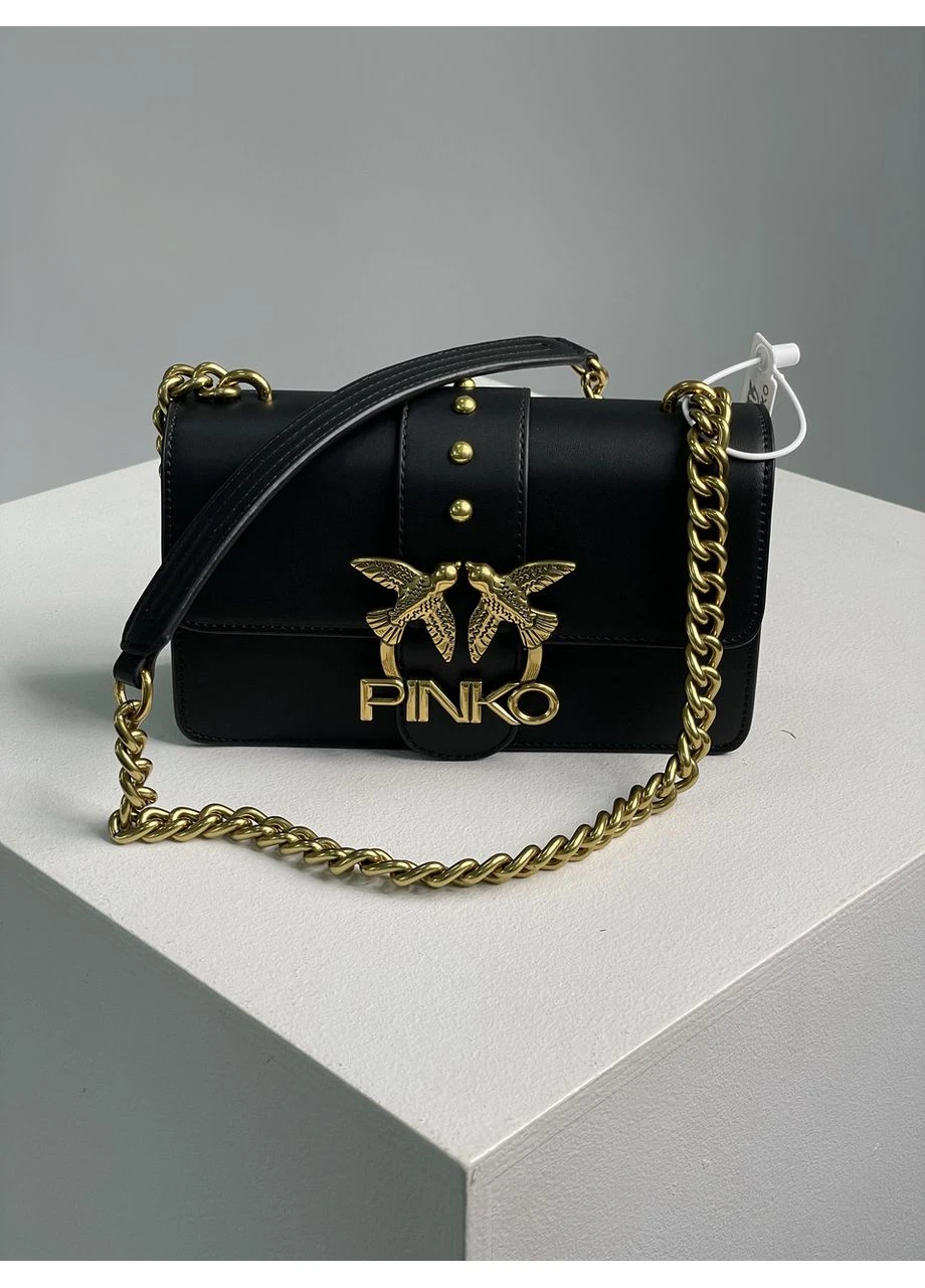 Сумка женская Mini Love Bag One Simply Black Gold No Brand (386417297)