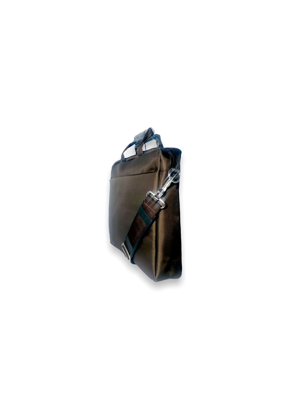 Портфель для ноутбука 709, одне відділення, кишені, ремінь, розмір 40*28*6 см коричневий Zhaocaique (286421577)