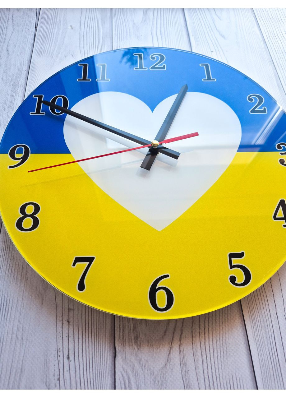 Годинник настінний Україна. Серце Creative (360669001)