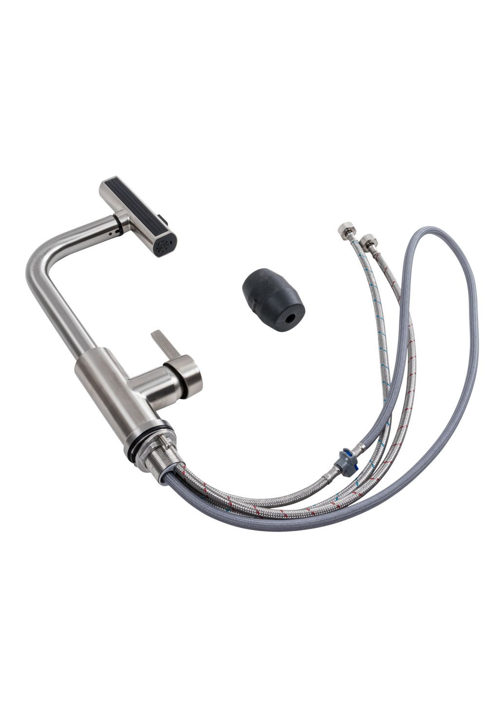 Смеситель кухонный нержавейка XK08A Platinum (272141180)