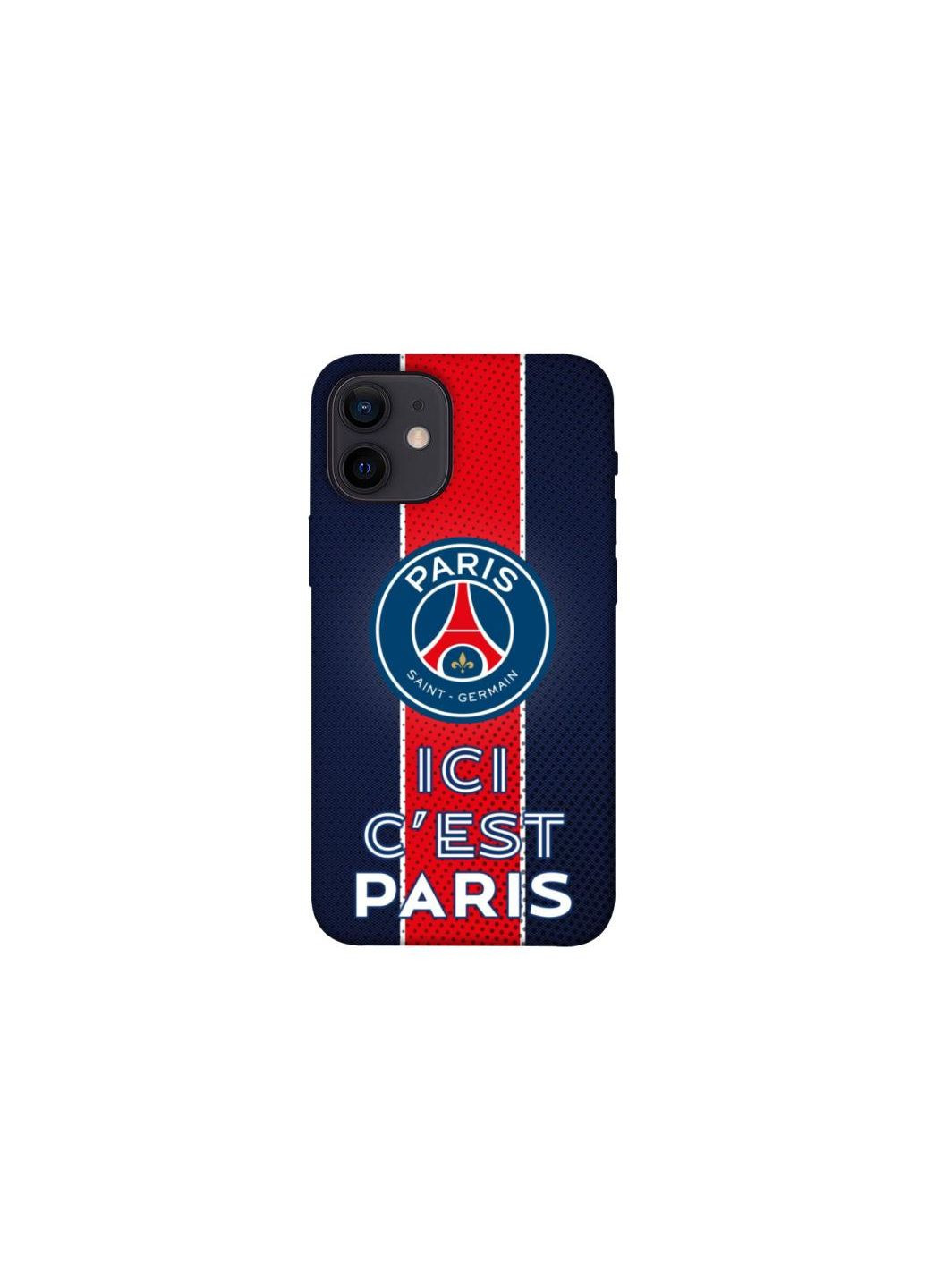 Чохол на Apple iPhone 12 mini (5.4") FC PSG v1 Frontalka (349834988)