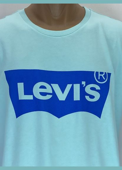 Бирюзовая футболка с коротким рукавом Levi's