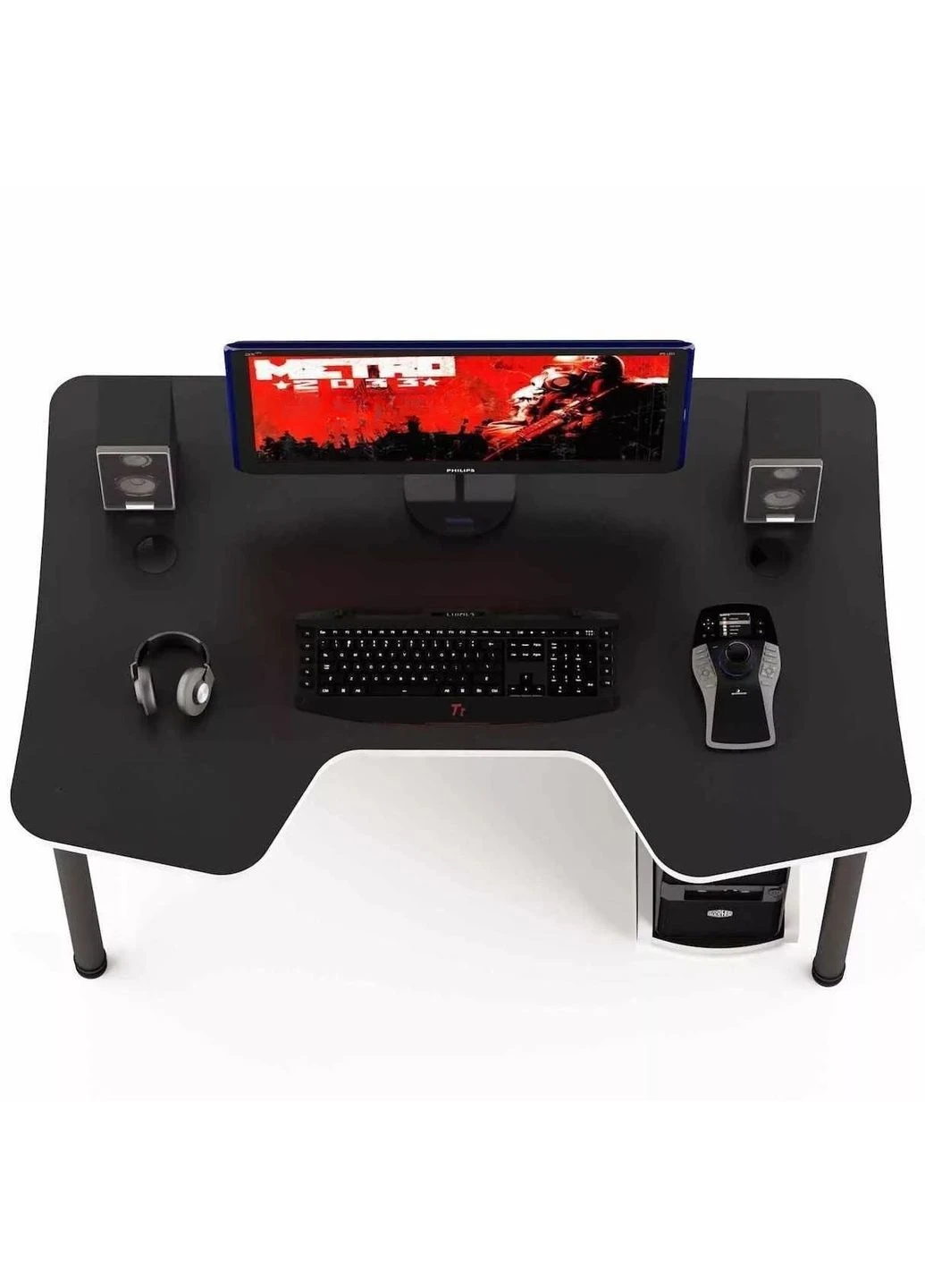 Игровой стол СЕРИЯ COMFORT GT14 140 см Черный No Brand (396892553)
