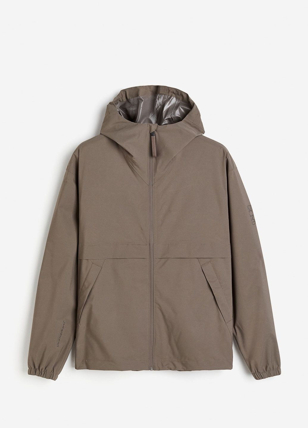 Сіро-коричнева демісезонна куртка H&M