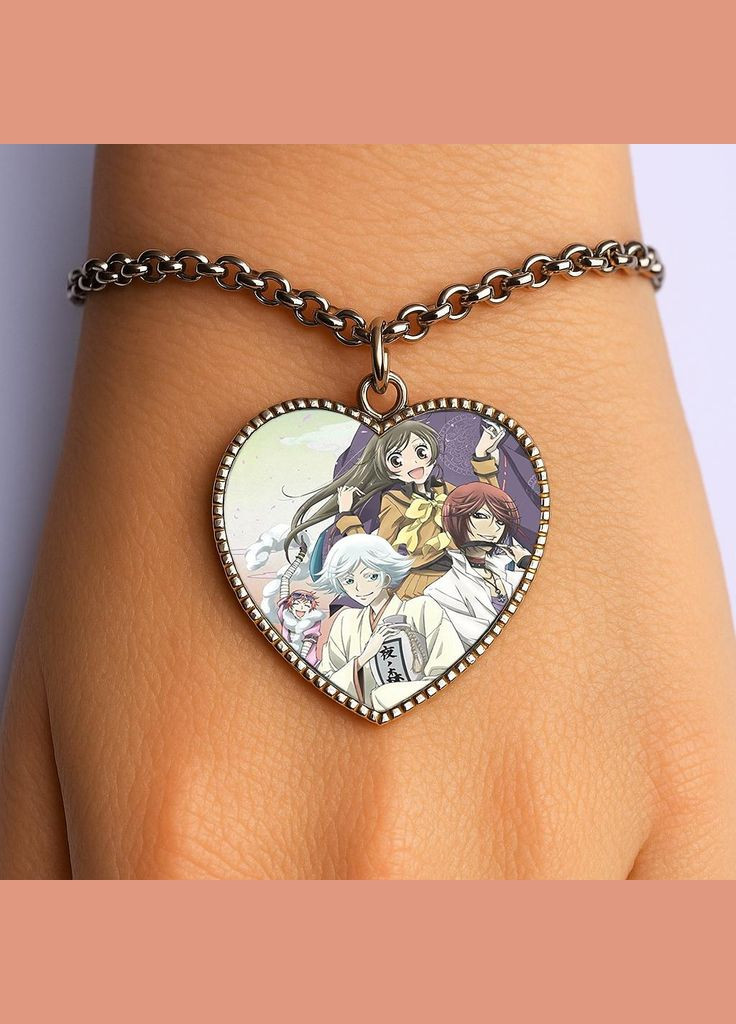 Браслет Аниме Очень приятно - Бог #003 (сердце) No Brand (329330959)