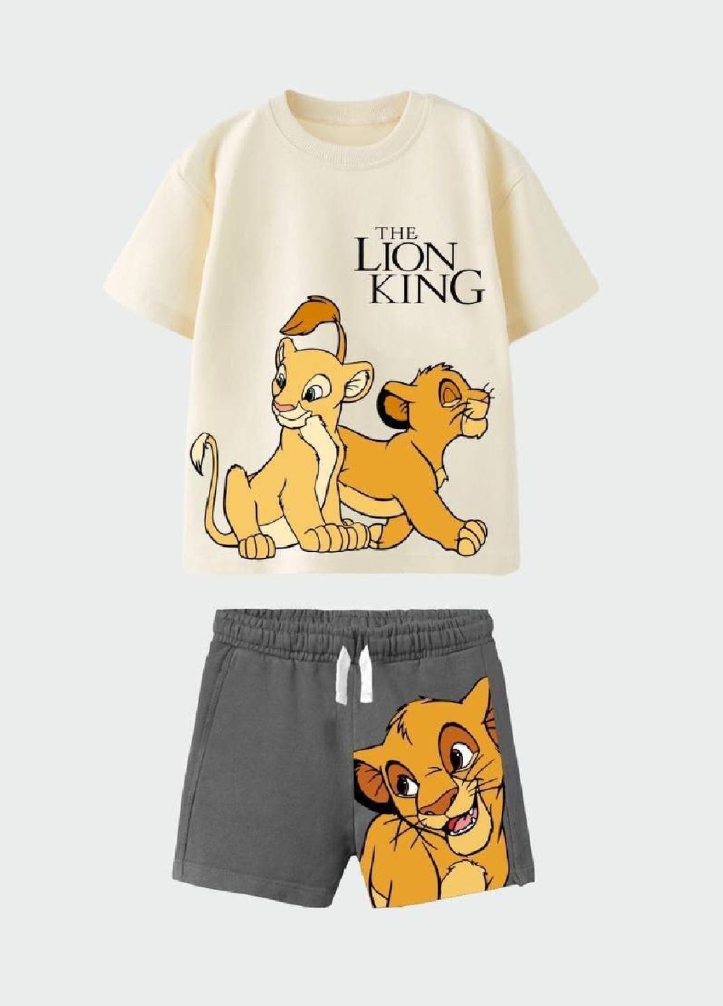 Комплект (футболка, шорты Lion King (Король Лев)) TRW200424 Disney футболка+шорти (291014949)