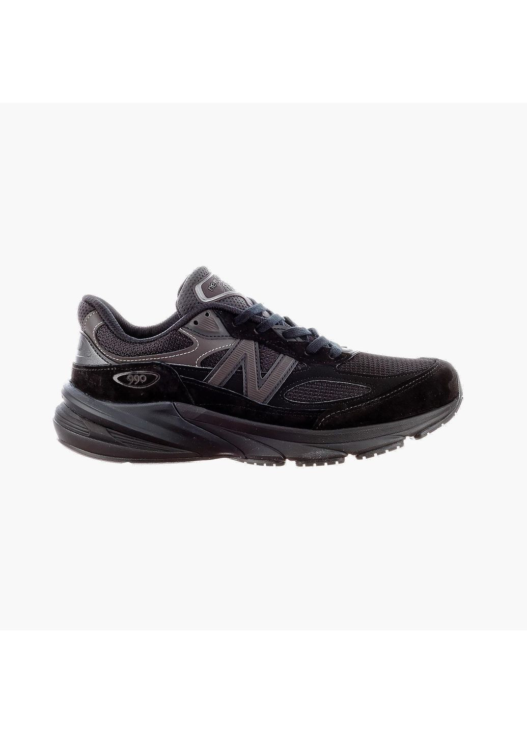 Черные демисезонные кроссовки мужские 990 v6 (u990bb6) New Balance