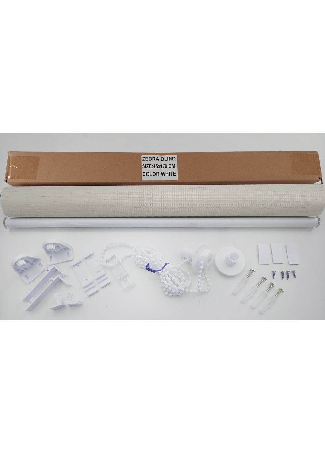 День-ночь 113*170 см Лен молочный Bigimot (364970277)