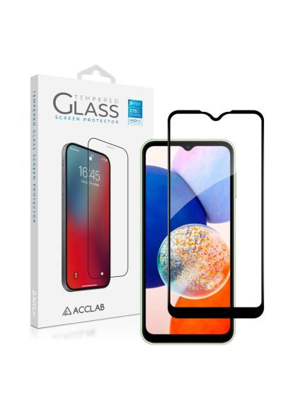 Скло захисне (1283126583032) ACCLAB Full Glue Samsung A15 Black (366662353)