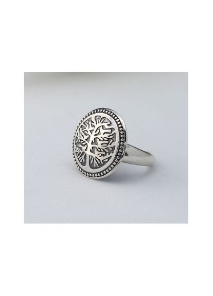 Кільце етнічне срібне Дерево життя 925 15-16 розмір Skifska Etnika (364202571)