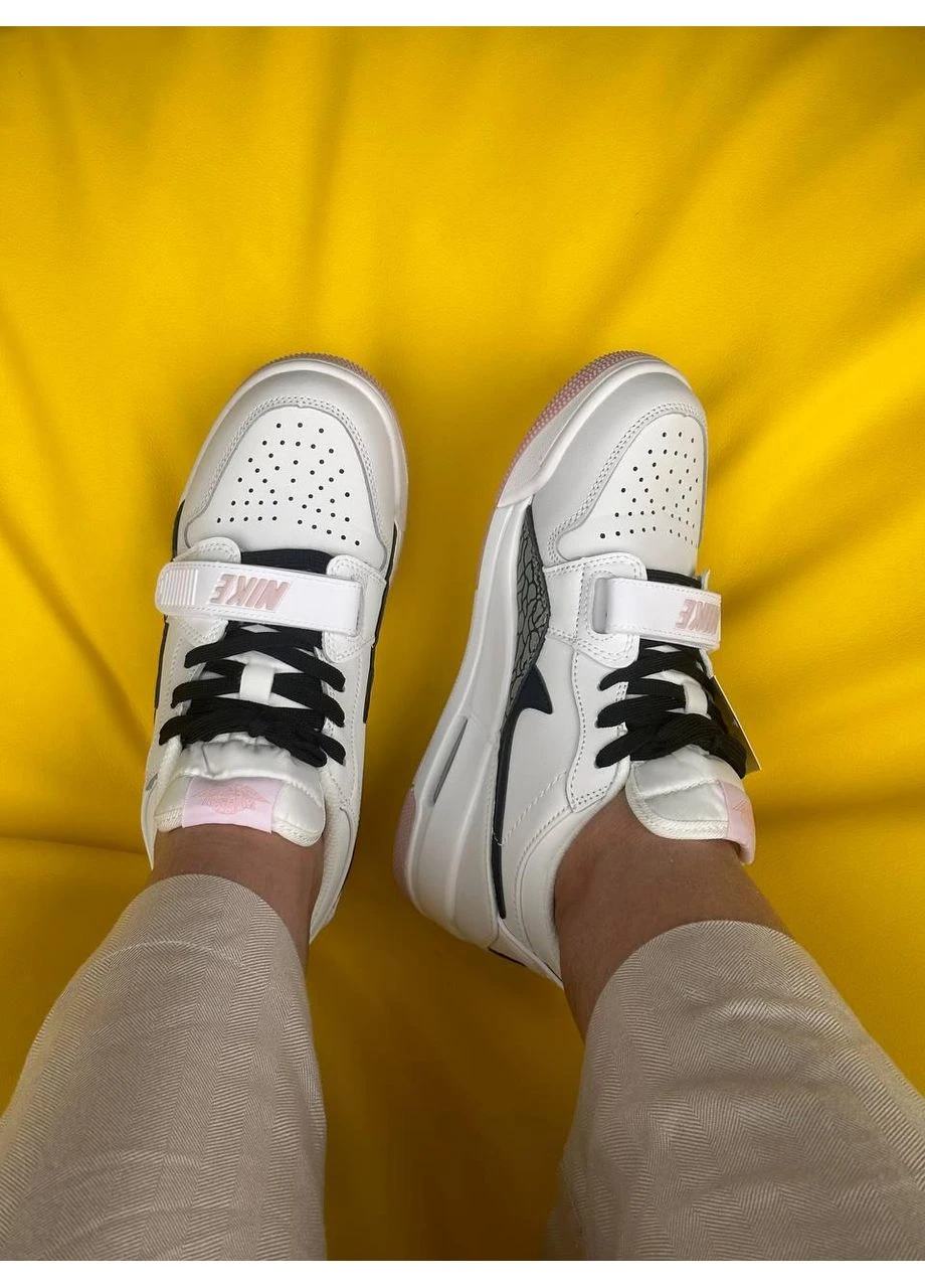 Білі кросівки чоловічі nike legacy 312 low white найк легасі білі демісезон No Brand