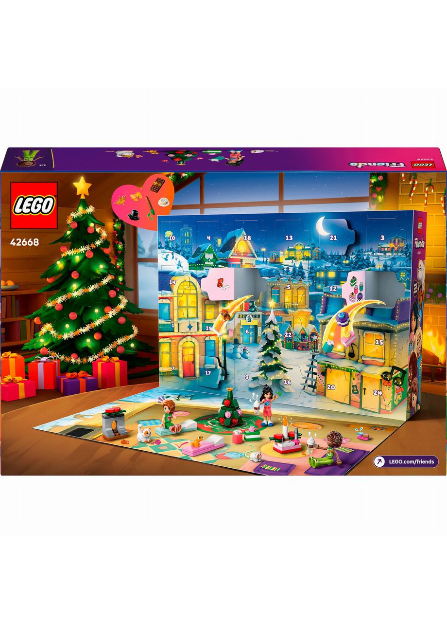 Новогодний адвент календарь 2025 ЛЕГО Друзья Оригинал Friends Advent Calendar 2025 Lego (365251697)