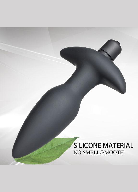 Анальная пробка с вибрацией Rock-off Butt М анальный вибратор (10 скоростей) Roger (303880314)