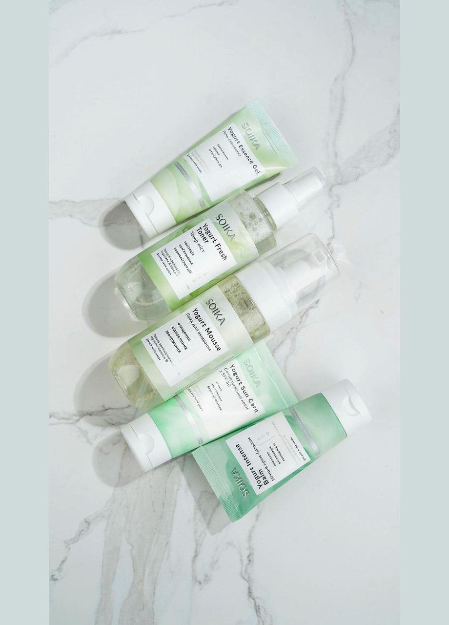 Гель-сироватка для обличчя Yogurt Essence Gel, 50 мл Soika (332052448)