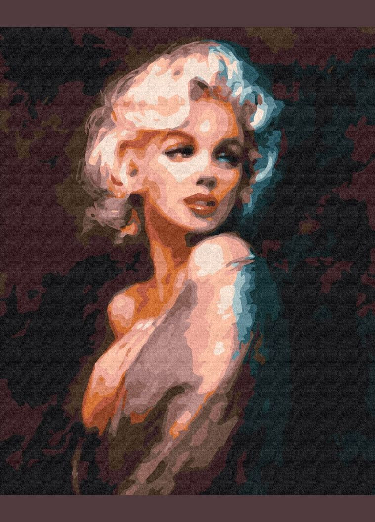 Картина за номерами " Відтінок Монро " 40x50 см Brushme (371804782)