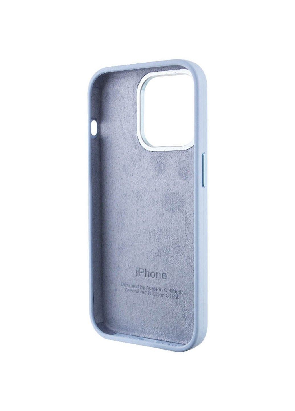 Чохол Silicone Case Metal Buttons (AA) для Apple iPhone 14 Pro (6.1") Epik (292314444)