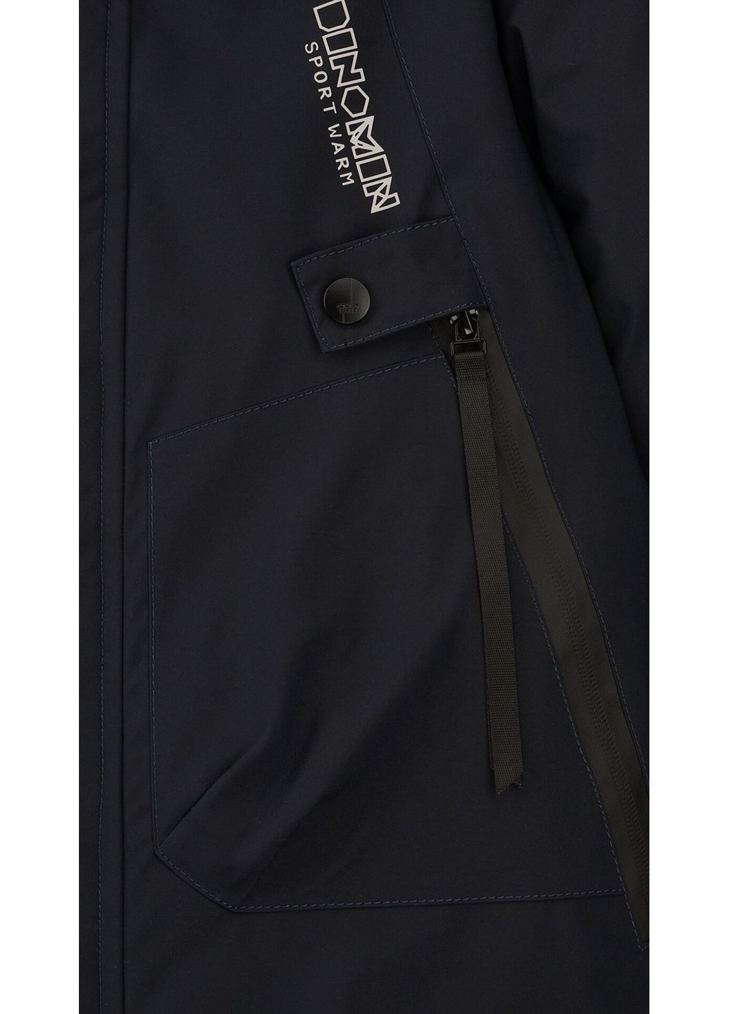 Комбінована зимня куртка для хлопчика m2918 134 см shop (2000991067127) No Brand