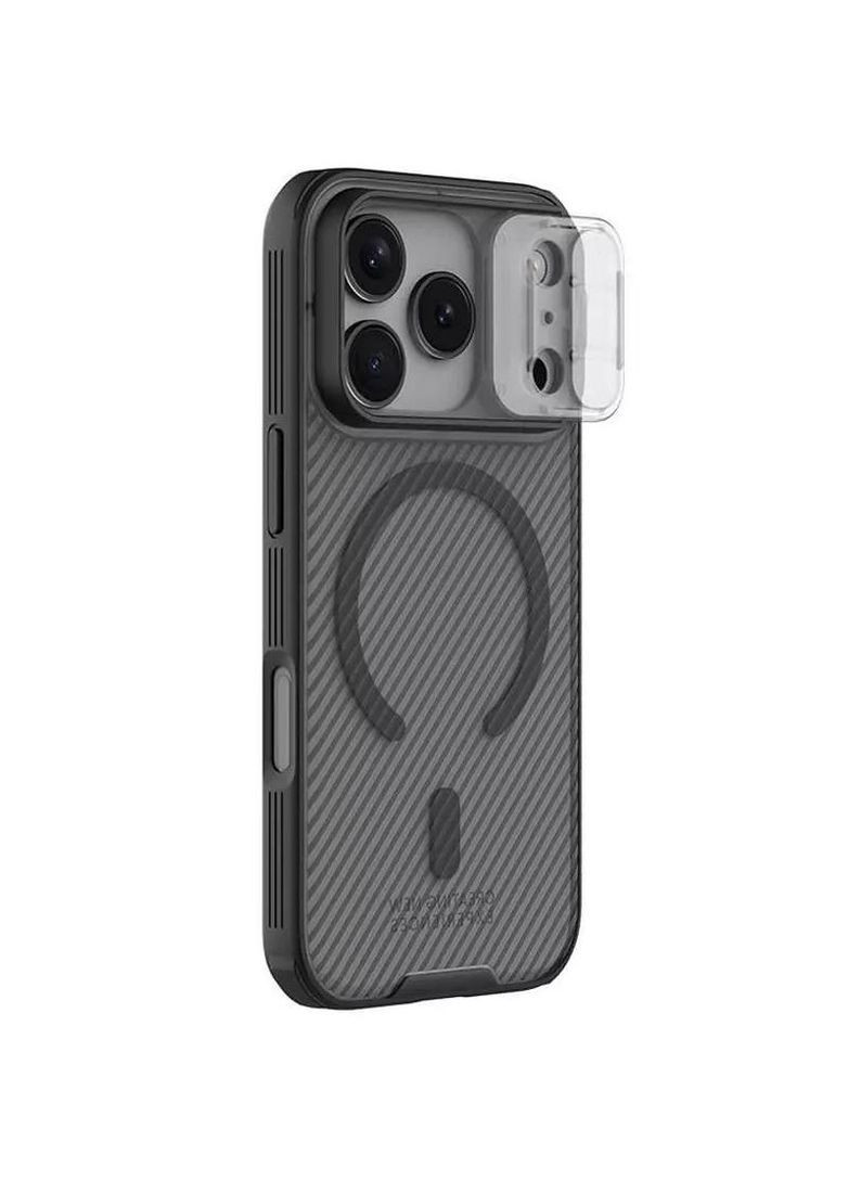 Пластикова накладка Pro зі шторкою для камери та магнітом на Apple iPhone 17 Pro (6.3") Nillkin (363899832)