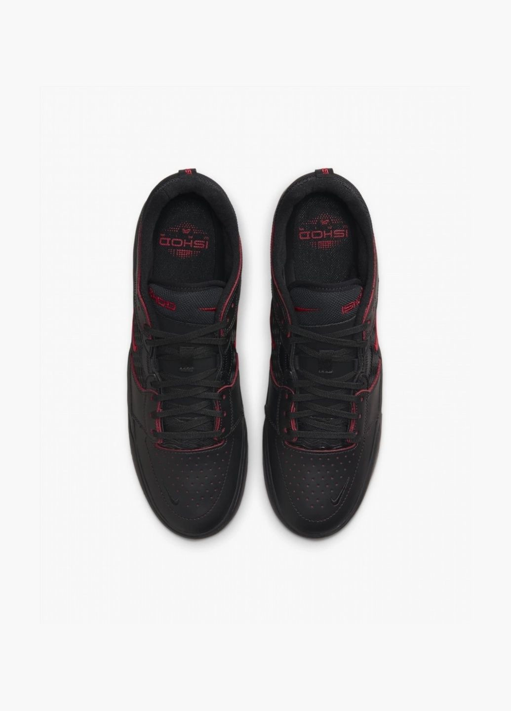 Чорні кросівки чоловічі sb ishod premium black dv5473-001 Nike