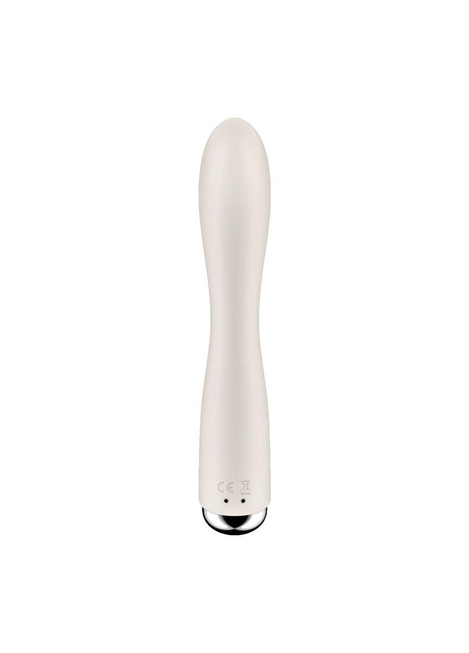 Вібратор-кролик з ротацією Spinning Rabbit 1 Beige, 3 мотори Satisfyer (303910609)