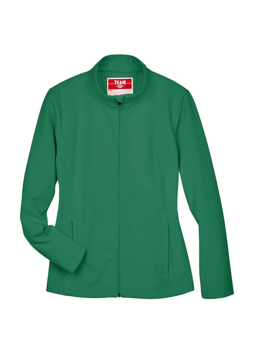 Зеленая демисезонная водонепронецаемая куртка soft shell Team 365