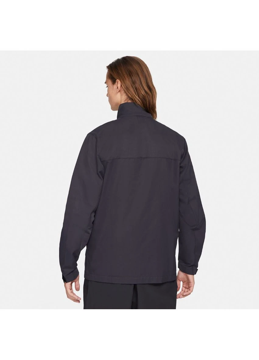 Черная демисезонная куртка sportswear chamarra woven m65 black cz9922-010 Nike