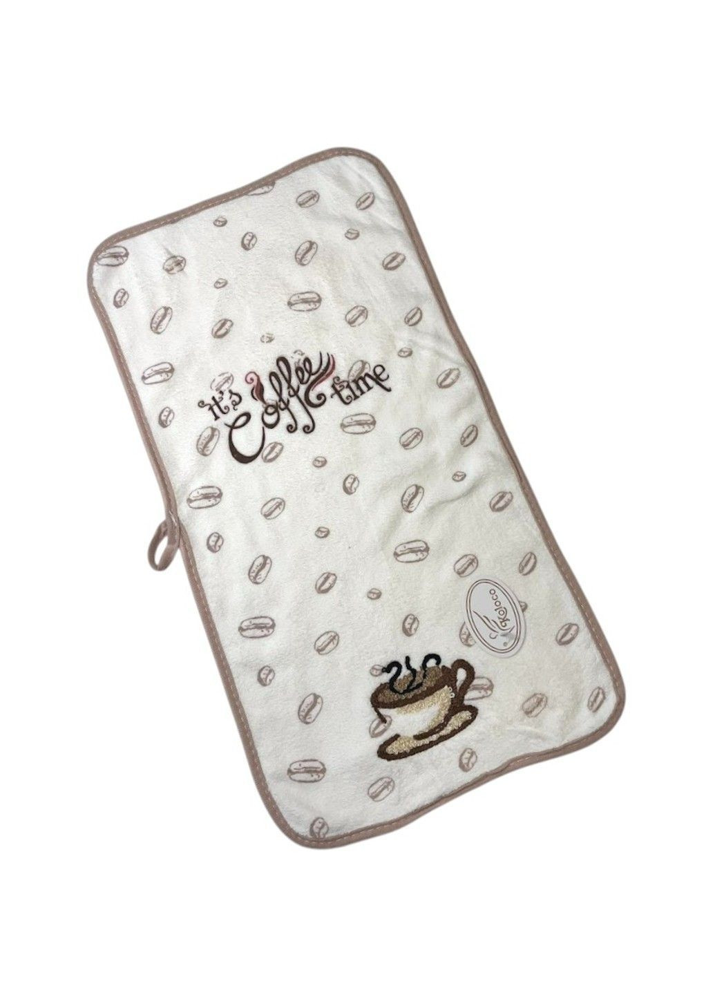 Полотенце кухонное с петелькой (микрофибра) - 25*50 см, цвет разноцветный, арт 019599, 1 шт No Brand комбинированный